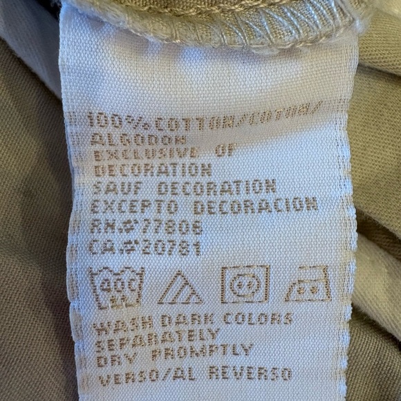 Tommy Hilfiger Beige Button-Front Skirt - Picture 4 of 4